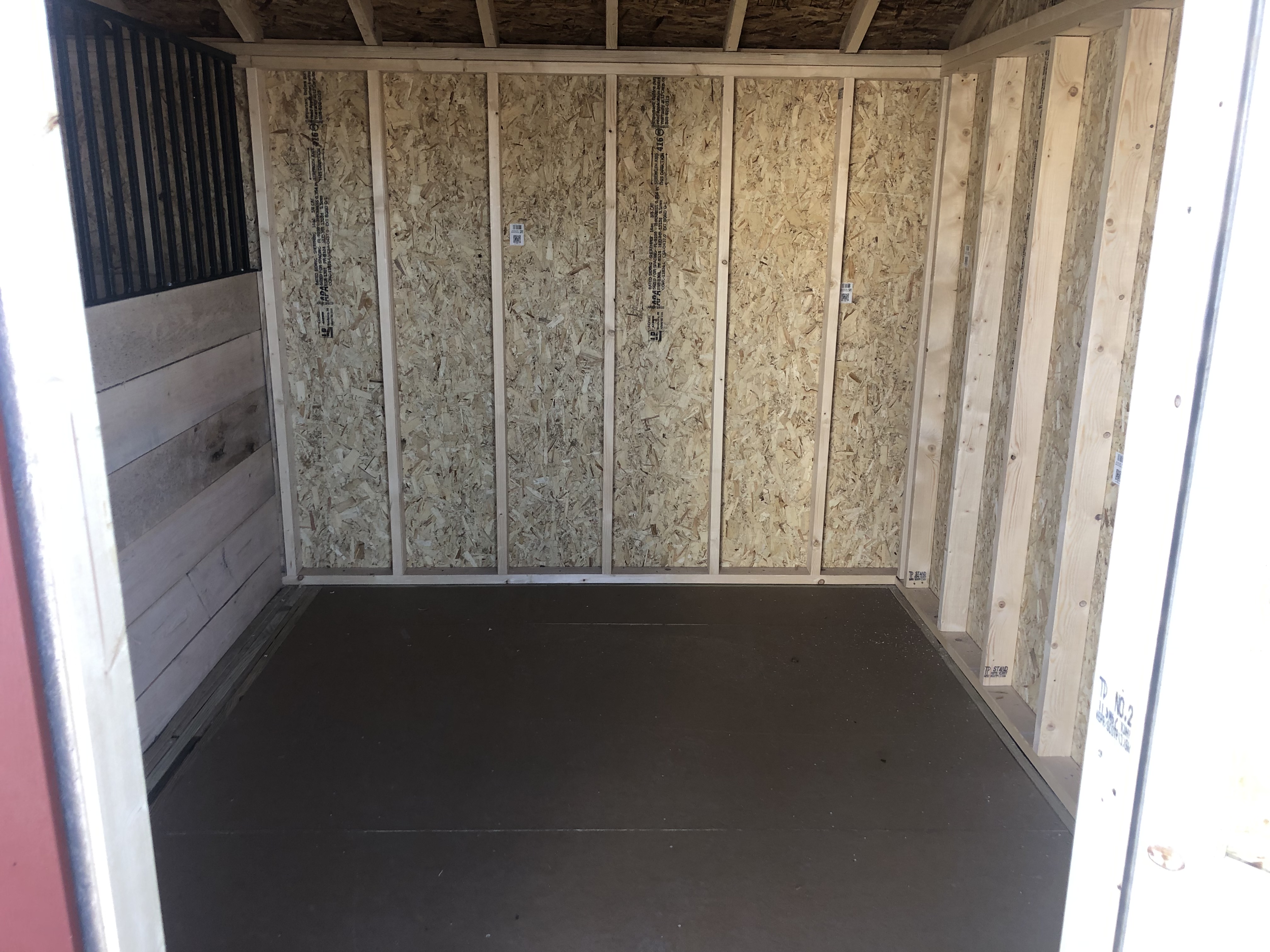 8x12 tac room in horse barn