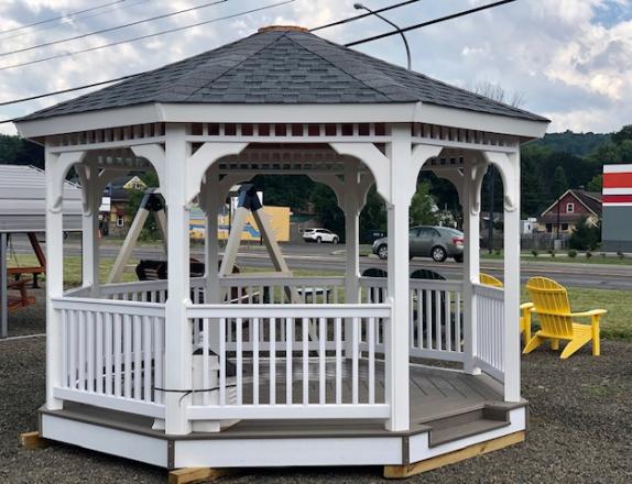 12 x 12 Vinyl Octagon Gazebo available in Binghamton