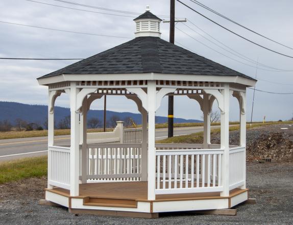 12x12 Vinyl Gazebo for sale at Pine Creek Structures of Spring Glen