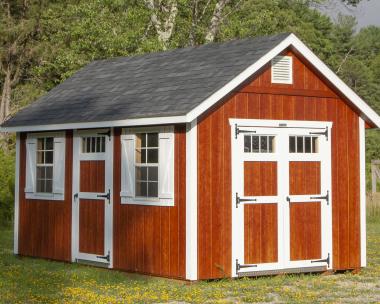 10x16 Cape Cod Storage Shed from Pine Creek Structures of Egg Harbor