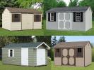 Custom Order A Peak (A-Frame) Style Storage Shed from Pine Creek Structures of Zelienople